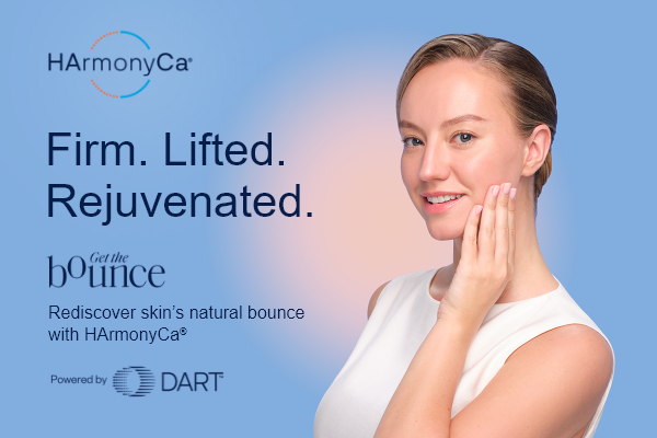 Firm. Lifted. Rejuvenated. Rediscover skin's natural bounce with HArmonyCa®
