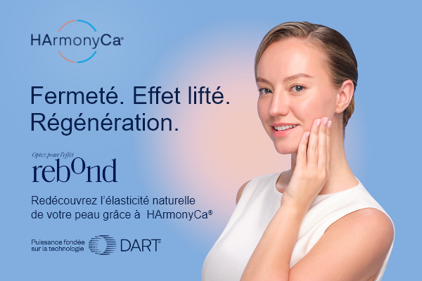 Fermet&eacute;. Effet lift&eacute;. R&eacute;g&eacute;n&eacute;ration. Red&eacute;couvrez l'&eacute;lasticit&eacute; naturelle de votre peau gr&acirc;ce &agrave;  HArmonyCa&reg;